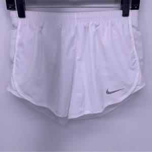 Nike Dri-Fit White Running Shorts Size Small